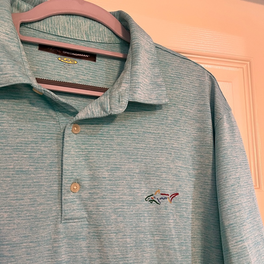Greg Norman Play Dry Golf Polo